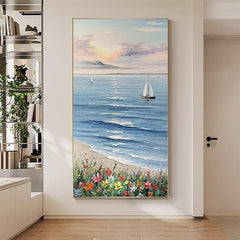 Abstract Painting Seascape #AP031 - LoveOilpainting