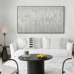 Nordic Minimalist wall art Beige 3D texture painting - LoveOilpainting