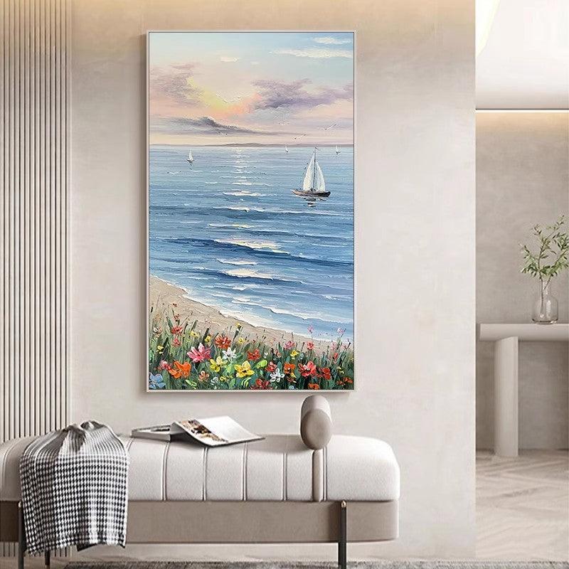 Abstract Painting Seascape #AP031 - LoveOilpainting