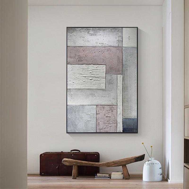 Abstract Minimalist Irregular Rectangles Oil Painting - LoveOilpainting