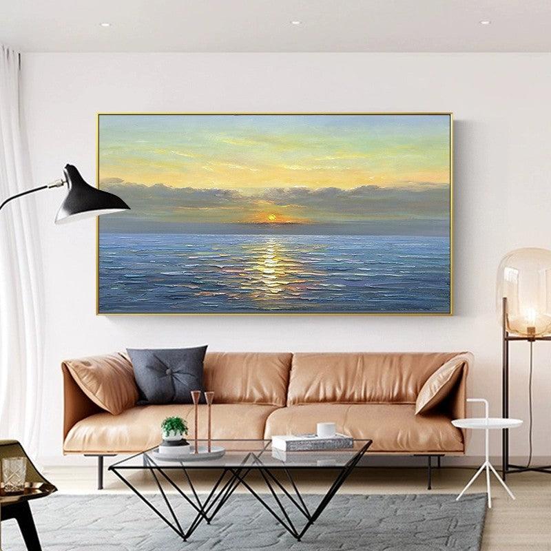 Abstract Painting Seascape #AP132 - LoveOilpainting