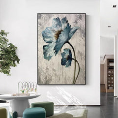 Abstract Painting Flowers #AP028 - LoveOilpainting