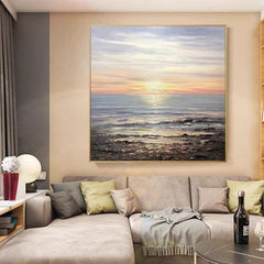 Abstract Painting Seascape #AP039 - LoveOilpainting