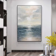 Abstract Painting Seascape #AP037 - LoveOilpainting