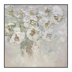 Abstract Painting Flowers #AP018 - LoveOilpainting