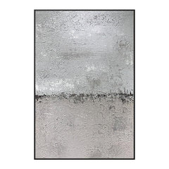 Hand-Painted Abstract Beige Textured Oil Painting on Canvas - LoveOilpainting