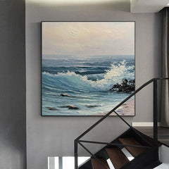 Abstract Painting Seascape #AP119 - LoveOilpainting