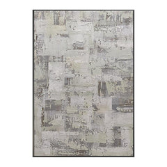 Original Wabi Sabi Textured Beige Wall Art Painting - LoveOilpainting