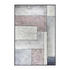 Abstract Minimalist Irregular Rectangles Oil Painting - LoveOilpainting