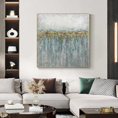 Large Hand-Painted Abstract Textured Oil Painting - LoveOilpainting