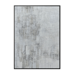 Abstract 3D Textured Minimalist Modern Grey Beige Oil Painting - LoveOilpainting